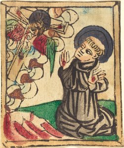 القديس فرنسيس الأسيزي 1450 - 1470. بواسطة غير معروف