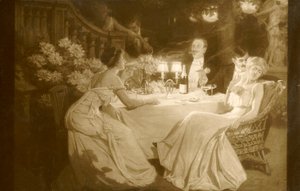 صالون 1910. لودوفيك أليوم بعد العشاء ، 1910. بواسطة غير معروف