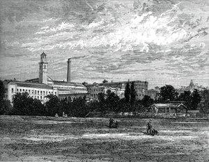 أعمال Saltaire ، c1880 بواسطة غير معروف