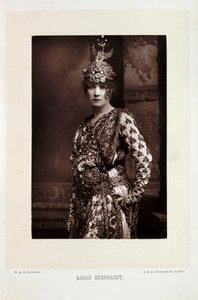 سارة برنهاردت بواسطة غير معروف