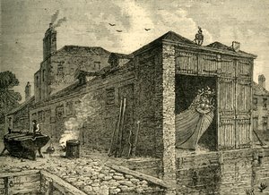 سيرلز بوت يارد في عام 1830 ، c1878. بواسطة غير معروف