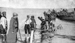 جنود سنغاليون في الساحل المصري ، الحرب العالمية الأولى ، 1915 بواسطة غير معروف