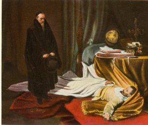 سيني مع جثة والينشتاين ، 26 فبراير 1634 ، 1936. بواسطة غير معروف