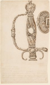 مجموعة من أربعة تصاميم لـ Smallswords ، كاليفورنيا. 1725-80. بواسطة غير معروف