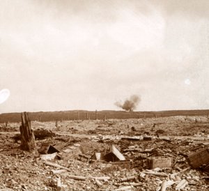 شيل ، دومون ، شمال فرنسا ، 1917 بواسطة غير معروف