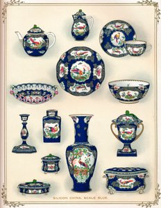 Silicon China ، Scale Blue ، أوائل القرن العشرين. 1911 بواسطة غير معروف