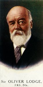 السير أوليفر لودج ، FRS ، D.Sc. ، 1927. بواسطة غير معروف