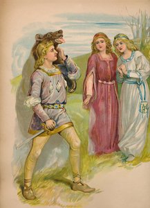 أبيض ثلجي ووردي أحمر ، 1903 بواسطة غير معروف