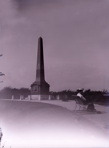 النصب التذكاري للحرب الجنوب أفريقية ، بليموث ، ديفون ، c1910. بواسطة غير معروف