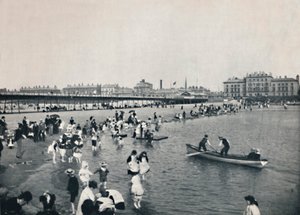 ساوثبورت - الرصيف والبحيرة الجنوبية ، 1895 بواسطة غير معروف