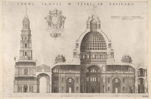 تصميم زجاجي روماني رائع لكاتدرائية القديس بيترز في الفاتيكان ، 1514. بواسطة غير معروف