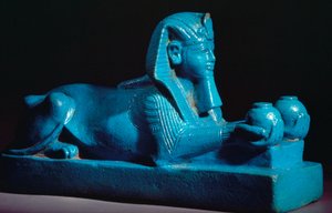 أبو الهول لأمنحتب الثالث ، القرن 15-14 قبل الميلاد بواسطة غير معروف