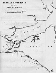 Spithead ، بورتسموث وجزيرة وايت ، 1884 بواسطة غير معروف