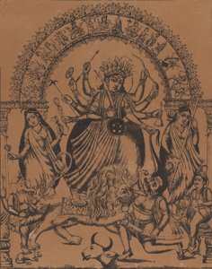 سري سري دورجا ، كاليفورنيا. 1875-80. بواسطة غير معروف