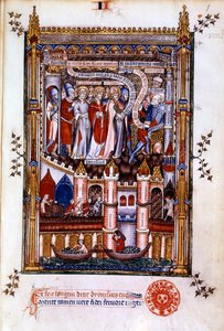 القديس دينيس قبل Sisinnius ، 1317 بواسطة غير معروف
