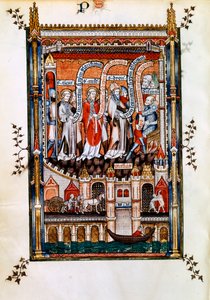 القديس دينيس قبل Sissinius ، 1317 بواسطة غير معروف