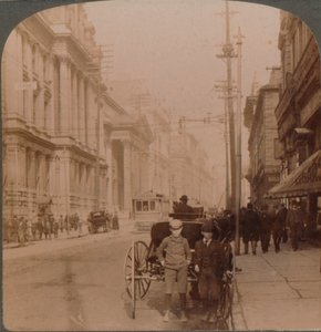 شارع سانت جيمس ، مونتريال ، كندا ، 1900 بواسطة غير معروف