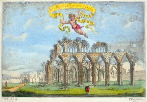 دير سانت ماري ، يورك ، يوركشاير ، 1720 بواسطة غير معروف