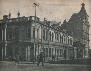 بورصة الأوراق المالية ، جوهانسبرغ ، c1900. بواسطة غير معروف