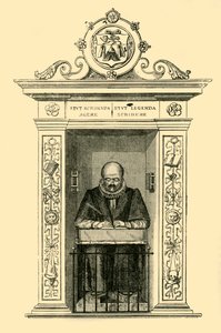 نصب ستوز في سانت أندرو Undershaft ، c1872. بواسطة غير معروف