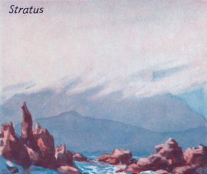 ستراتوس - دزينة من أشكال السحب الرئيسية في السماء ، 1935 بواسطة غير معروف