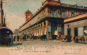 مشهد الشارع ، هافانا ، كوبا ، c1910 بواسطة غير معروف