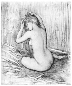 دراسة ، 1901 بواسطة غير معروف