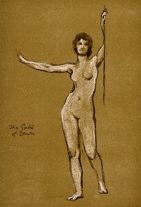 دراسة لبوابات الفجر ، 1900 بواسطة غير معروف