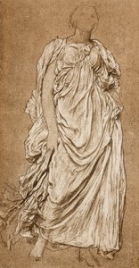 دراسة لدفنيا ، c1874-1876 c1880-1882 بواسطة غير معروف