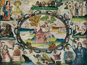 صورة عمل جدعة ، الفترة اليعقوبية ، c1615 بواسطة غير معروف