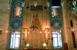 جامع السليمانية ، من الداخل ، 1557 بواسطة غير معروف
