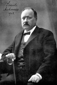 سفانتي أرينيوس 1859-1927 ، عالم فيزيائي وكيميائي سويدي ، 1903 بواسطة غير معروف