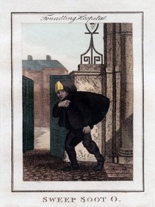 Sweep Soot O ، مستشفى Foundling ، لندن ، 1805 بواسطة غير معروف