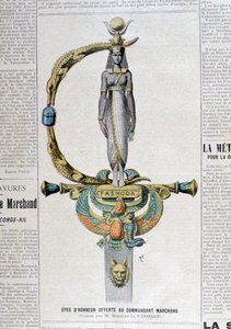 قدم سيف الشرف للقائد التجاري ، 1899 بواسطة غير معروف