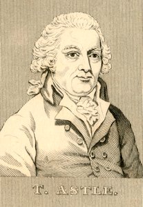 "T. Astle '، 1735-1803 ، 1830. بواسطة غير معروف