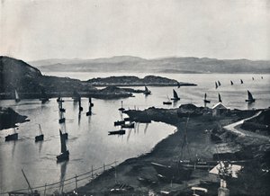تاربرت - قوارب الصيد الخروج ، 1895 بواسطة غير معروف