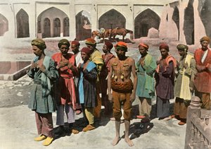 طهران. موكب شهداء دي درويش ، موكب شهداء الدراويش ، 1900. بواسطة غير معروف