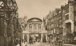 شريط المعبد: حدود المدينة في ستراند في عام 1878 ، c1935. بواسطة غير معروف