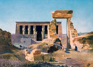 معبد حتحور ، دندرة ، مصر ، القرن العشرين بواسطة غير معروف