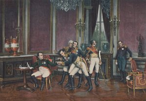 التنازل عن العرش ، فونتينبلو ، 6 أبريل 1814 ، 1896 بواسطة غير معروف