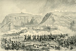 رحلة الحبشة: معركة أروجي ... يوم الجمعة العظيمة ، 10 أبريل 1868 ، 1901 بواسطة غير معروف