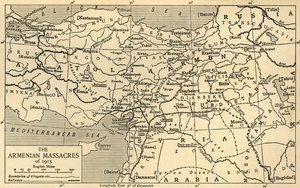 مذابح الأرمن عام 1915 ، الحرب العالمية الأولى ، عام 1920. بواسطة غير معروف
