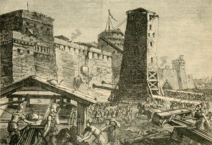 الهجوم على رودس ، 1890. بواسطة غير معروف