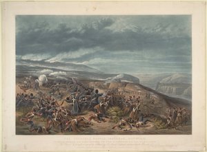 معركة إنكرمان في 5 نوفمبر 1854 ، 1855 بواسطة غير معروف