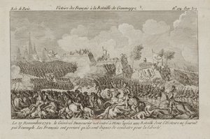 معركة Jemappes 1792. بواسطة غير معروف