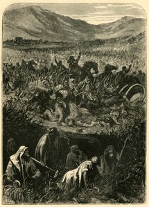 معركة مخماش ، 1890. بواسطة غير معروف