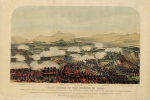 معركة ألما في 20 سبتمبر 1854 ، 1854 بواسطة غير معروف
