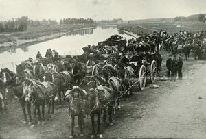 معركة الأنهار ، 1919. بواسطة غير معروف