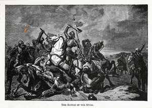 معركة توتنهام ، 1882 بواسطة غير معروف