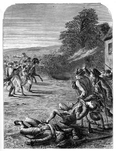 معارك ليكسينغتون وكونكورد ، 19 أبريل 1775 ، 1872 بواسطة غير معروف
